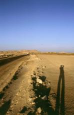Die Strasse nach Siwa, 300km Asphalt inmitten der libyschen Wüste